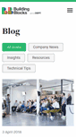Mobile Screenshot of blog.building-blocks.com